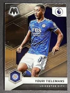 Youri Tielemans 2021-22 Panini Mosaic Premier League #30 Leicester City quasi nuovo+ - Foto 1 di 2