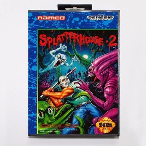 Splatterhouse 2 Game Cartridge 16 bit MD Game Card for Sega Genesis Mega Drive
