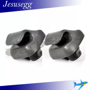 2x Gray Sun Visor Retainer Clips Holder For Nissan Renault Infiniti 96409-BC402 - Bild 1 von 8