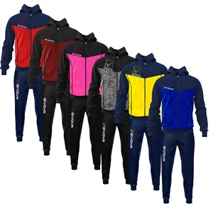 TUTA RELAX GIVOVA UNISEX TR018P VISA Con Cappuccio POLARFLEECE Tessuto Felpato - Bild 1 von 19