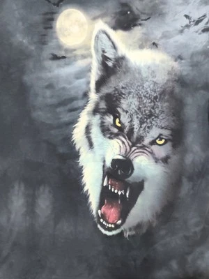 The Mountain T Shirt Men's Black Werewolf XXL 2XL Retired Logo #817 NWOT - Image 1 of 4