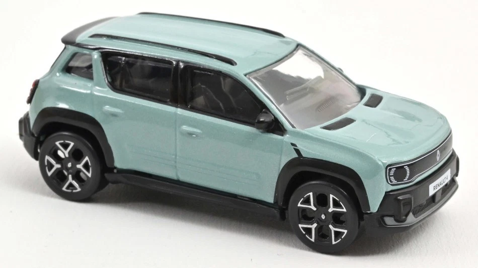 Norev RENAULT 4 E-TECH ELECTRIC 2025 GREEN HAUTS-DE-FRANCE 1:64 - Immagine 1 di 1