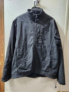 Cinch Softshell Bonded Jacket Men's XL Black Big Embroidered Logo Western Cowboy - Picture 1 of 11