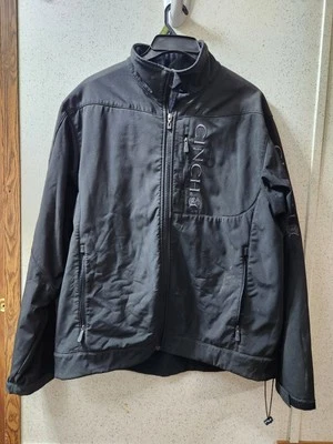 Cinch Softshell Bonded Jacket Men's XL Black Big Embroidered Logo Western Cowboy - Image 1 of 4