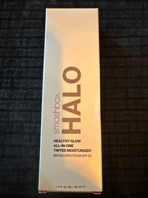 Smashbox HALO Healthy Glow All-In-One Tinted Moisturizer SPF 25 – Deep Golden - Image 1 of 3