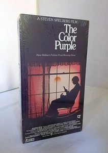 The Color Purple VHS Tape Sealed New 1987 Warner Brothers water mark at bottom. - Picture 1 of 8