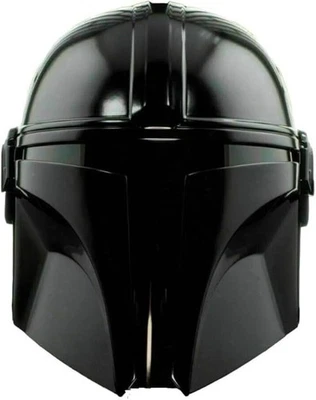 Casco Mandaloriano Medieval Armadura de Acero Cosplay Máscara para Adultos Disfraz de Halloween Foto 1 de 3