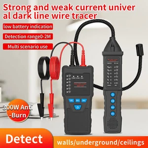 Underground Cable Tracker High & Low Voltage Wire Tracker Network Tool erkennt - Picture 1 of 19