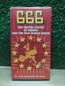 666 Les Etats-Unis d'Europe et le Nouvel Ordre Mondial Bande VHS - Photo 1/3