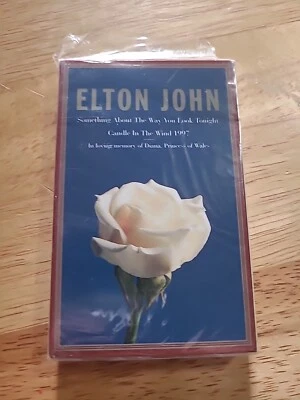 Elton John- Candle In The Wind 1997- Tribute To Diana 1997 Cassette Single *DESC - Image 1 of 3