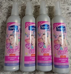 4 PACK Suave Kids JoJo Detangler Spray Bowbow Berry, 10 Ounce Bottle - Picture 1 of 3