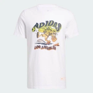 NWT Camiseta Adidas Hombre Los Angeles Blanco Talla XL GN7088 - Imagen 1 de 6