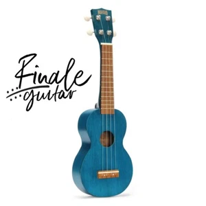 Superb value Mahalo Kahiko left handed soprano ukulele in blue with gig bag - Picture 1 of 1