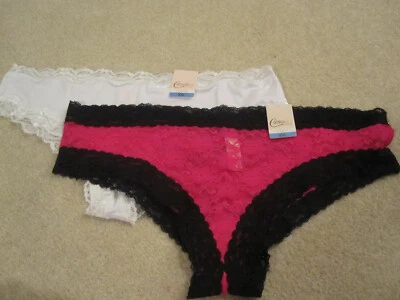 Caramelos Damas Bragas Descaradas Talla 9 2XL Nuevo Con Etiquetas 2 Pares  Foto 1 de 4