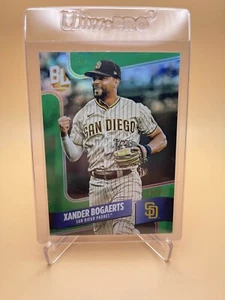 2024 Topps Big League - XANDER BOGAERTS Green Foil /99 Wrapper Redemption - Picture 1 of 2