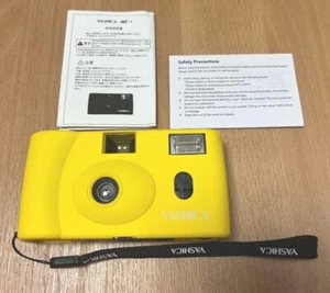 YASHICA MF-1 film camera Yellow from Japan - Picture 1 of 24