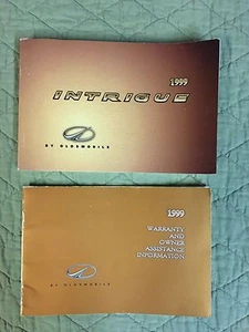 99 Oldsmobile Intriga Guía Manual del Propietario ENVÍO GRATUITO Libro LIBRE DE HUMO Propietario - Imagen 1 de 2