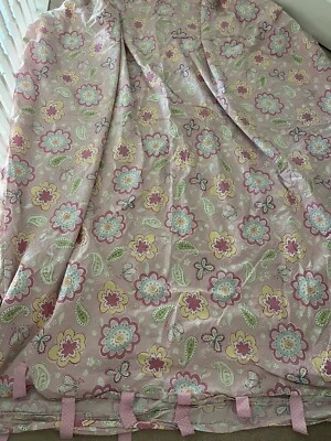 Funda nórdica Pottery Barn Kids rosa floral COMPLETA/REINA Foto 1 de 4