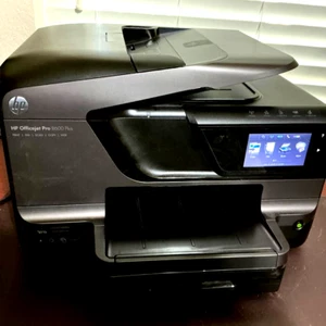 Impresora inalámbrica todo en uno HP Officejet Pro 8600 Plus con tinta funciona perfectamente #1 - Imagen 1 de 9