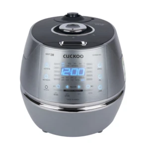 Arrocera Cuckoo CRP-DHXB0610FS 6 tazas premium plata inoxidable completa - Imagen 1 de 6
