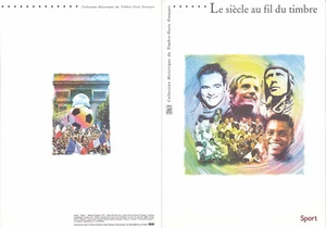 Document Philatélique 1er Jour : 23 2000  Le Siècle au fil du Timbre Sport - Imagen 1 de 2