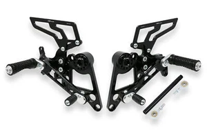 CNC Racing Adjustable Rearsets for Rider For Ducati Monster 696 796 1100 /S/EVO - Picture 1 of 7