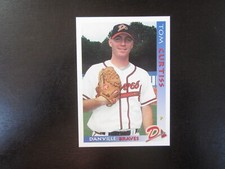 1999 Grandstand Danville Braves Tom Curtiss Card (B60) Atlanta Braves