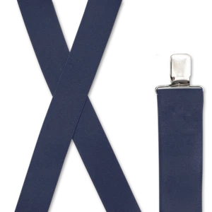 Men's Suspenders - Strong Clips, Many Colors, X Style 1.5" & 2", USA Made - Picture 1 of 48