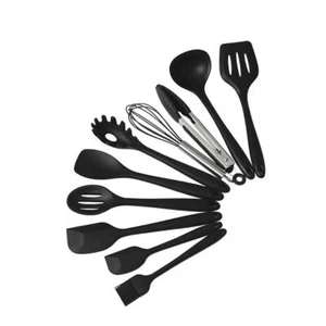 10pcs Silicone Cooking Kitchen Utensil Set Serving Tools Heat Resistant Gadget - Picture 1 of 13