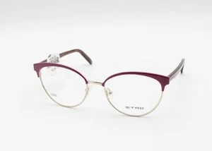 Monturas de gafas para mujer ETRO ET2119 681 rosa oscuro 53-17-140 hechas en ITALIA C222 - Imagen 1 de 13
