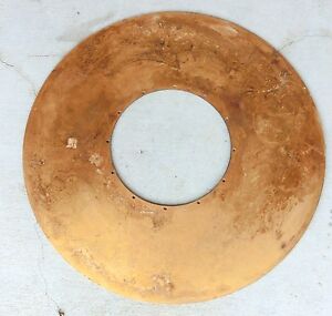 IBM/Burroghs 5mb Disk Platter ???? **Extremely Rare**Gold Plated MUSEUM Grade