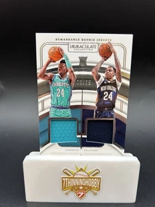 2023-24 Immaculate Remarkable Rookie Jerseys Jordan Hawkins/Brandon Miller /75 - Picture 1 of 2