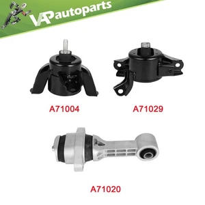 Engine Motor & Trans Mount Set 3PCS A71020 For 2014-2016 Kia Forte Koup 2.0L - Picture 1 of 13