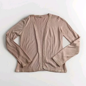 Collette Dinnigan Womens Knit Cardigan Size S Pink Ballet-core Designer See Pics - Picture 1 of 11