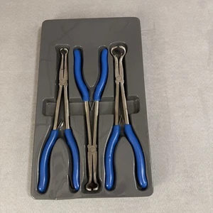 Juego de 3 alicates de agarre de manguera de alcance extendido Blue Point azul BDGPL300HG - Imagen 1 de 8