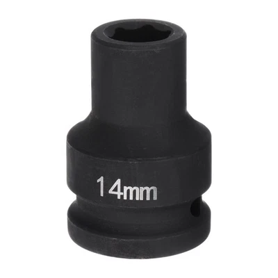 1Pcs 3/4" Drive 14mm Metric Deep Impact Socket REPAIR 6-Point - image 1 of 4