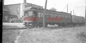1F096 NEGATIVO/RP 1950 MONTREAL & SOUTHERN CONDADOS VAGÓN DE FERROCARRIL #607 GRANBY - Imagen 1 de 1