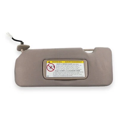 Parasol lado izquierdo del conductor Lexus ES300 1999-2001 marrón oscuro iluminado Foto 1 de 4