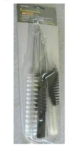 NUOVO 9 pz kit spazzola tubi tubo bottiglia 2" acciaio e nylon 90631 - Foto 1 di 3