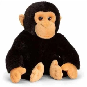 Keel Toys Keeleco Chimpanzee Monkey Chimp Cuddle Stuffed Soft Toy Plush 18cm - Picture 1 of 1
