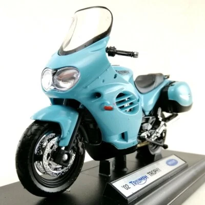 2002 Triumph TROPHY Die-Cast Motorcycle Model 1:18 Scale WELLY Toy Collection #1 - Image 1 of 4