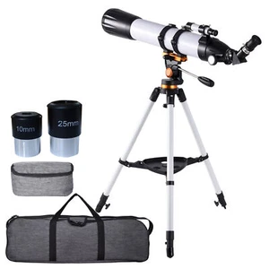 Teleskop Teleskop Astronomie Erwachsene 90 mm Blende 800 mm Refraktor - Bild 1 von 10