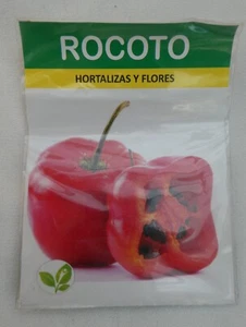 ROCOTO SAMEN PFEFFER STARK PERU GARTEN - Bild 1 von 4