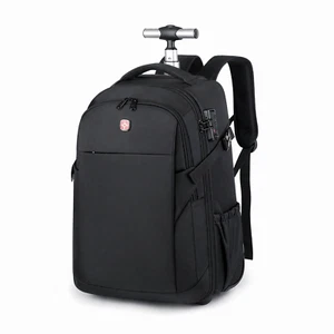 Saron 19" Wheeled Cabin Premium Business Travel Carry-on Luggage Convertible Tro - Picture 1 of 9