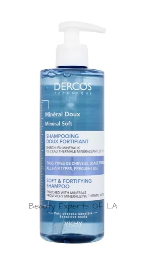 Vichy Dercos Mineral Soft And Fortifying Shampoo 400ml - Image 1 of 1