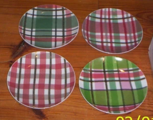 BIA Cordon Bleu Plaid Dessert Salatteller, verpackt, unbenutzt - Bild 1 von 4