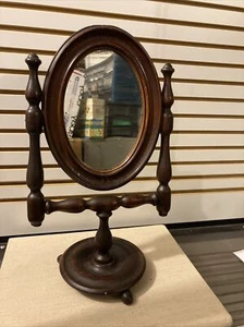 Primitive Wooden Tabletop Candle Reflector 13” Early 1800s - Picture 1 of 12