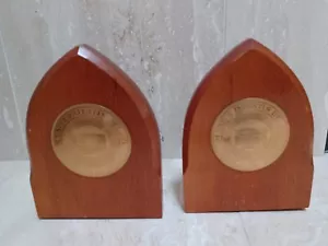 VINTAGE University of Delaware Bookends in Latin - Picture 1 of 7