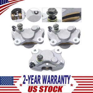 Front & Rear Brake Calipers & Brake Master Cylinder for Arctic Cat 300 1999-2002 - Picture 1 of 11