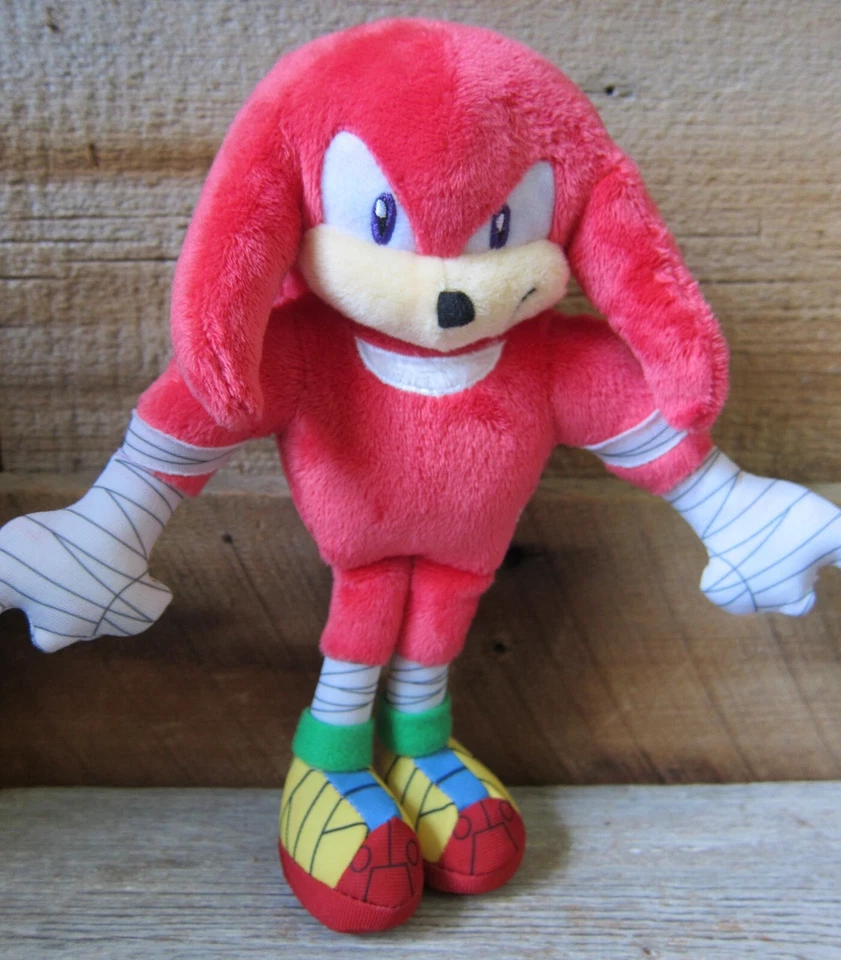 TOMY - SEGA Sonic the Hedgehog KNUCKLES 9 pulgadas peluche PROTOTIPO - NUNCA LANZADO Foto 1 de 4